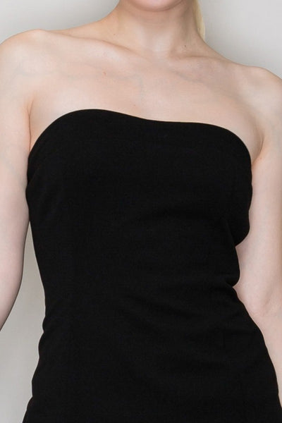 Vestido negro largo