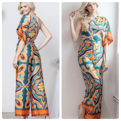 Jumpsuit colores naranja