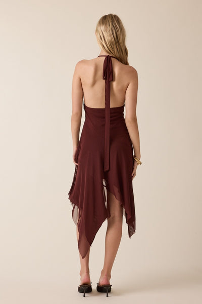 Vestido Café