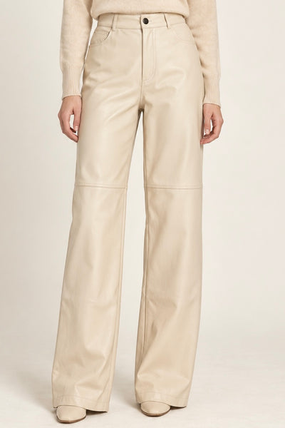 Pantalón beige piel