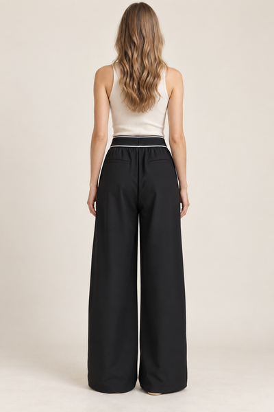 Pantalón negro cinto