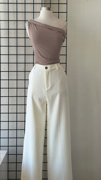 Pantalón beige formal