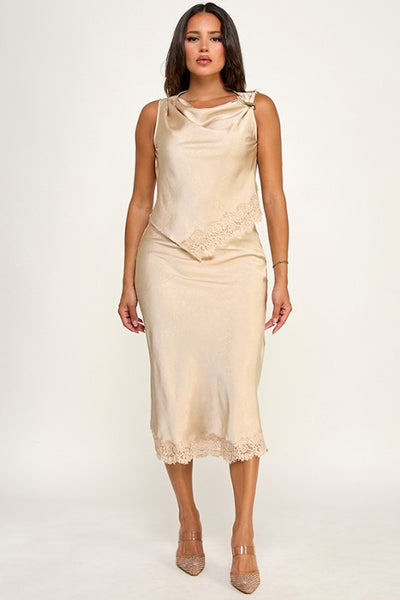 Conjunto beige