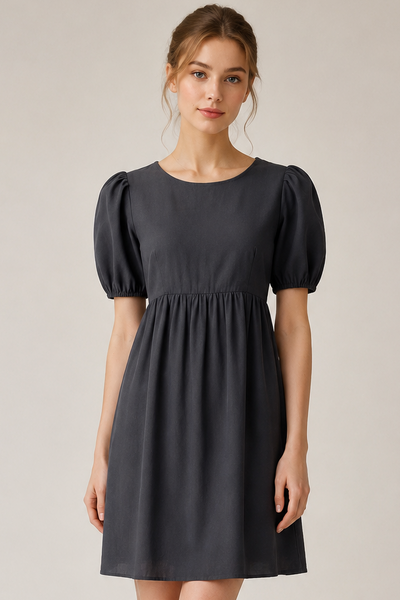 VESTIDO NEGRO SUELTO