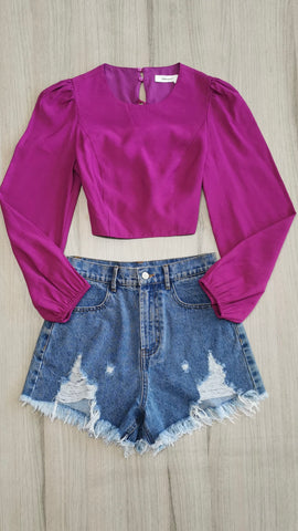 CROPTOP MAGENTA