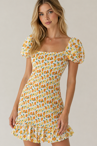 Vestido girasoles