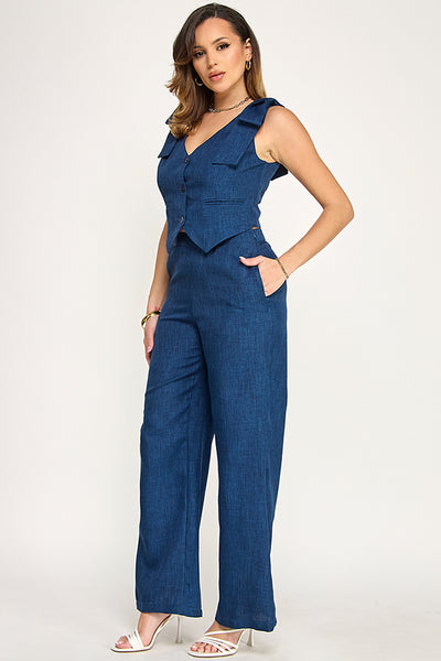 Conjunto mezclilla