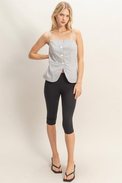 Blusa blanca rayas