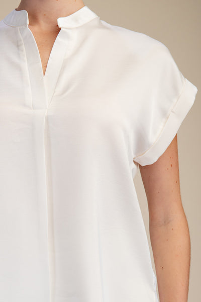 Blusa beige manga