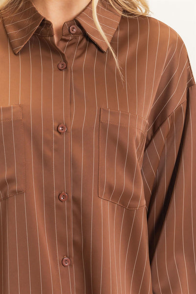 Blusa café raya