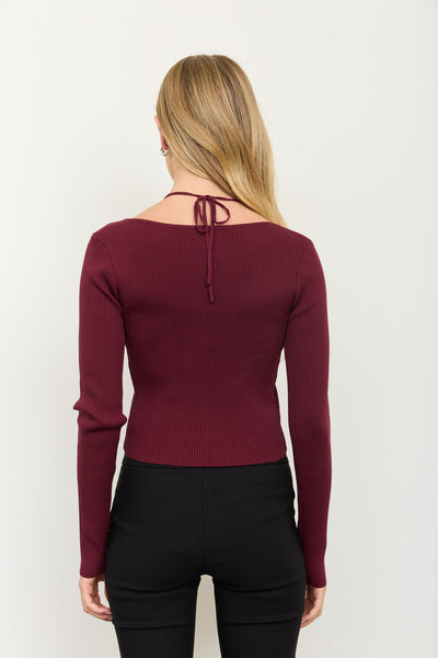 Blusa vino top