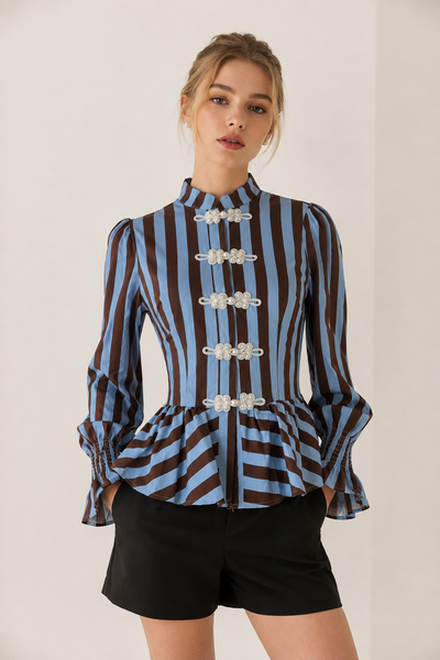 Blusa raya azul