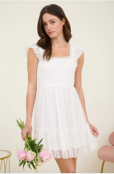 Vestido blanco tirantes