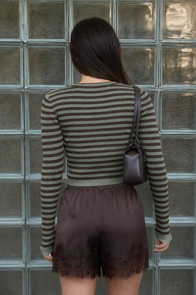 Crop top verde raya