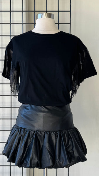 Camiseta negra barbas