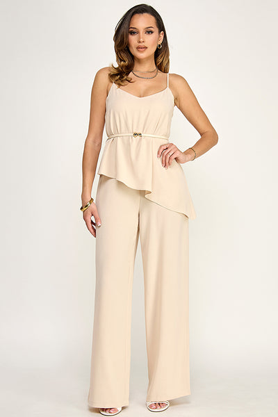 Jumpsuit beige