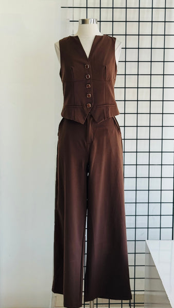 Conjunto café chocolate