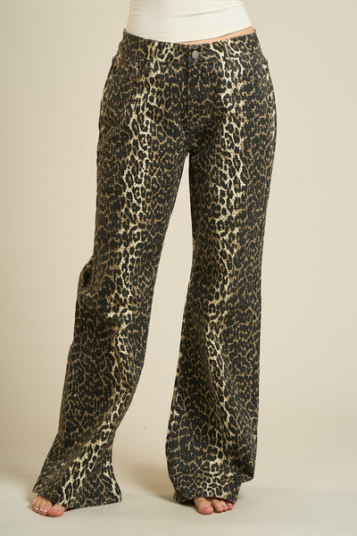 Pantalón leopardo