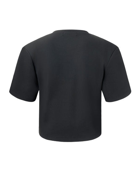 Blusa negra camiseta