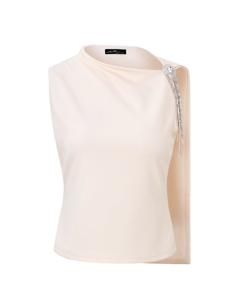Blusa beige detalle