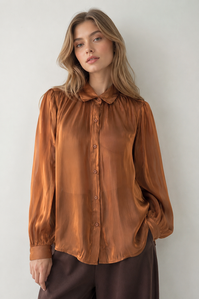 Blusa café