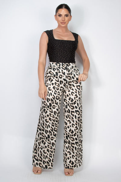 Pantalón animal print