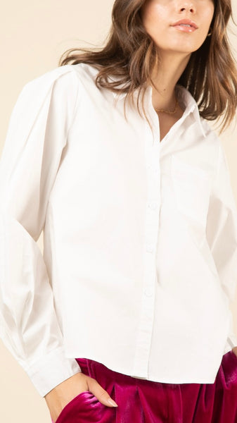 Blusa camisola blanca