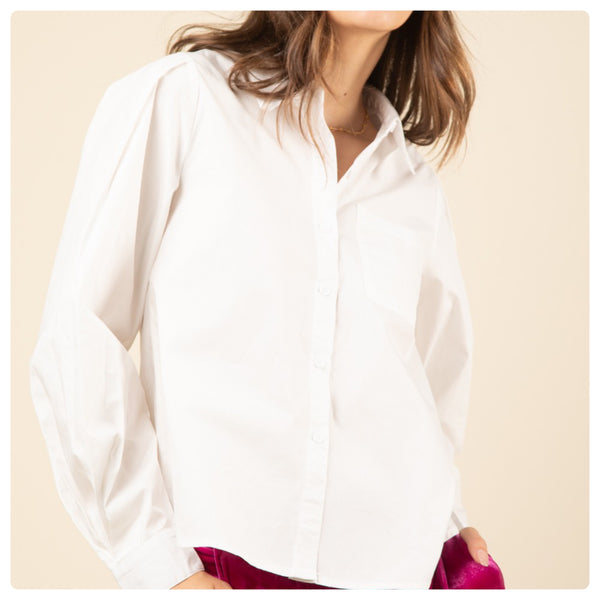 Blusa camisola blanca