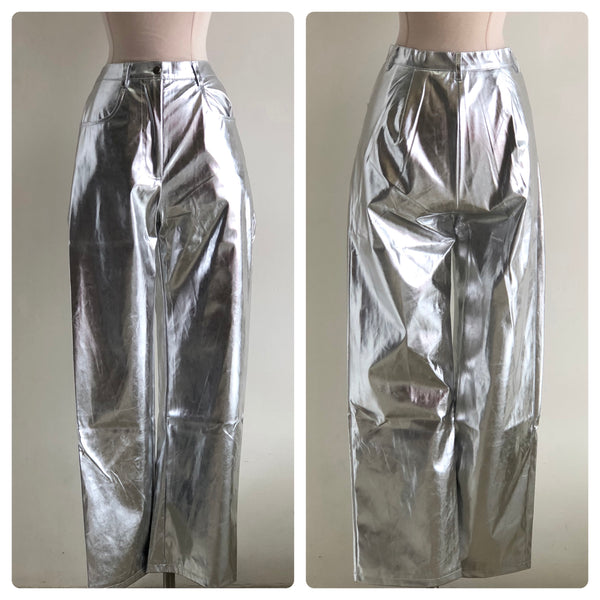 Pantalón plata