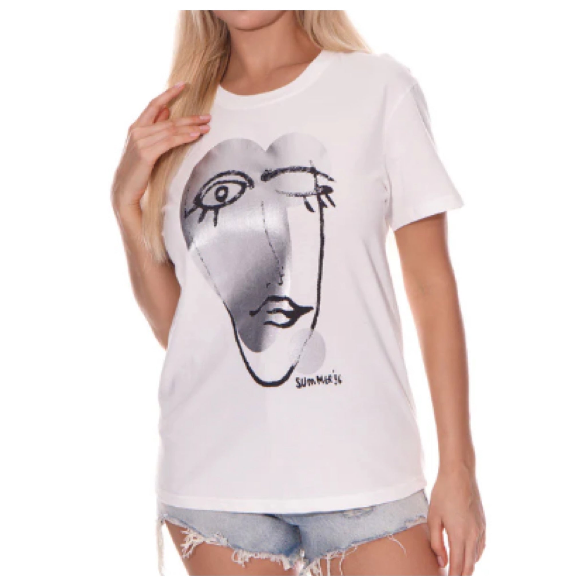 Blusa camiseta plata