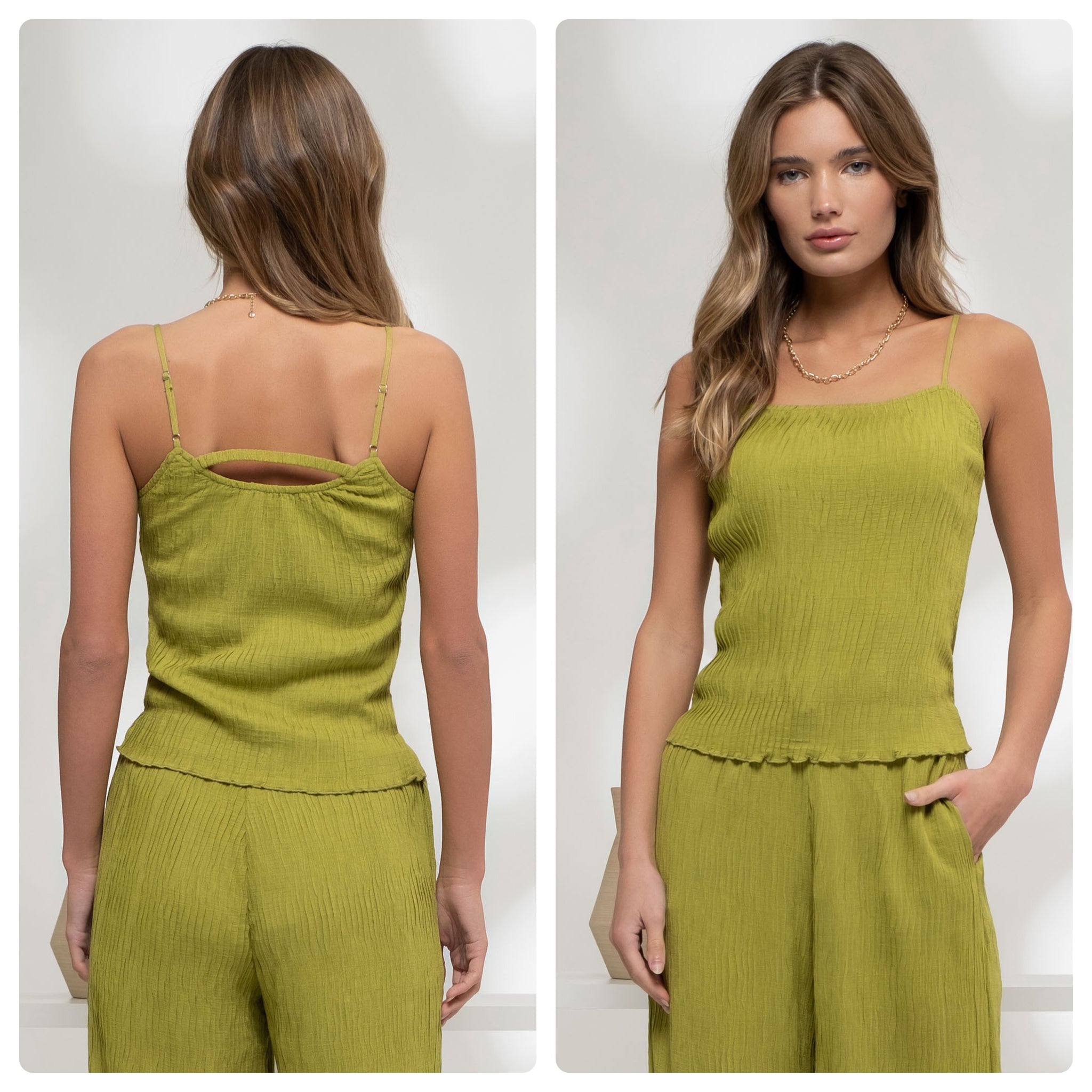 Blusa verde kiwi