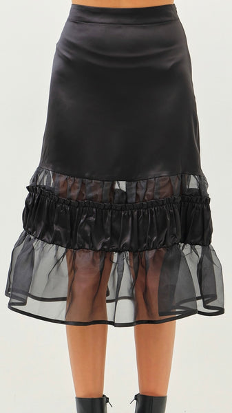 FALDA NEGRA A MEDIA PIERNA