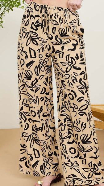 Pantalón beige figruas