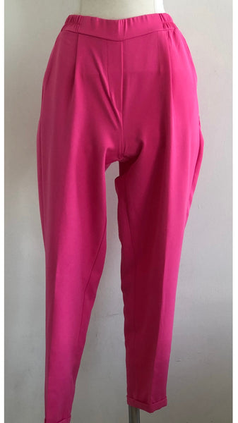 Pantalón palazo rosa