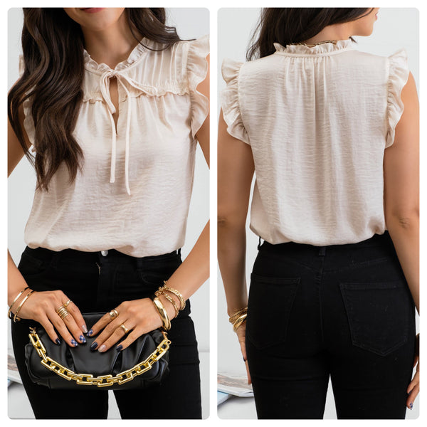 Blusa champagne