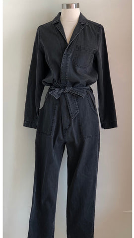 Jumpsuit mezclilla negro