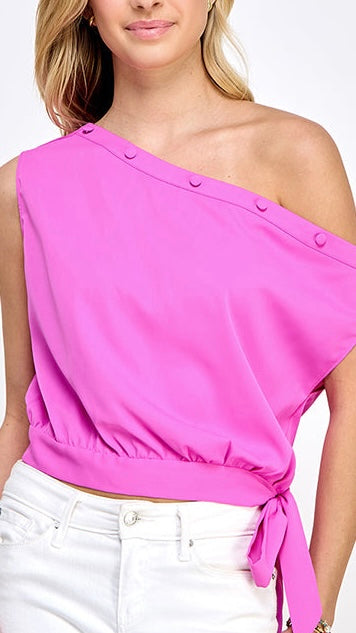 Blusa fiucha botón