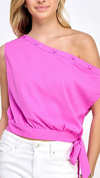 Blusa fiucha botón