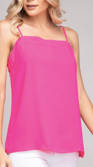 Blusa rosa cuadrado