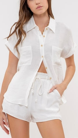 Blusa blanca camisola