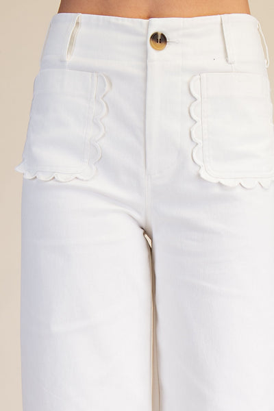 Pantalon blanco