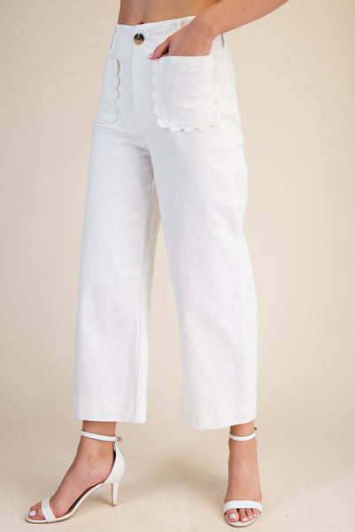 Pantalon blanco