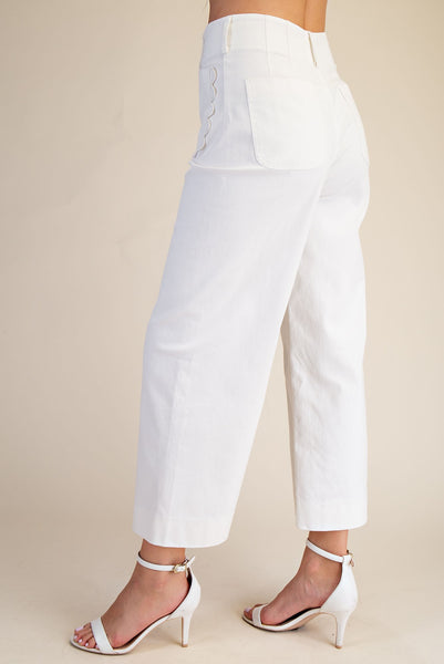 Pantalon blanco