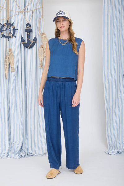 Pantalón mezclilla elástico