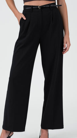 Pantalon negro mezclilla