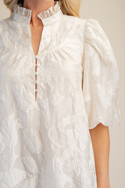 Vestido beige mangas