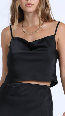 Crop top negro