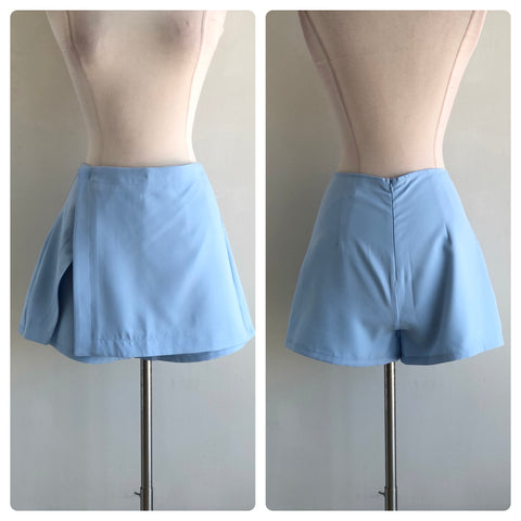 Falda shorts azul